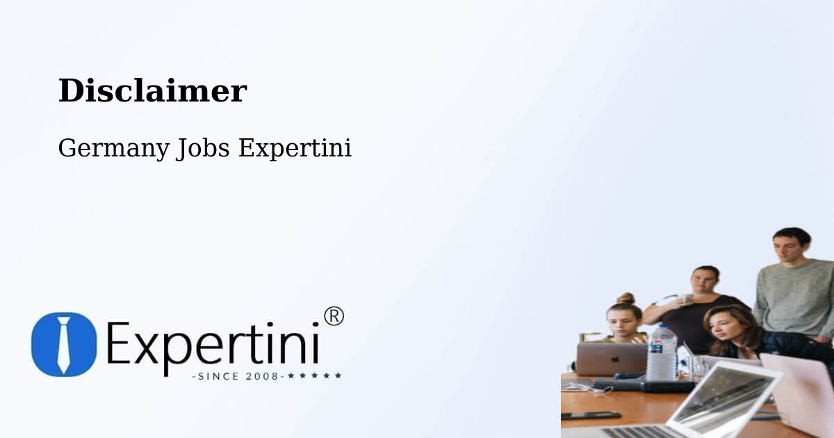 Disclaimer – Bad Buchau - Germany Jobs Expertini