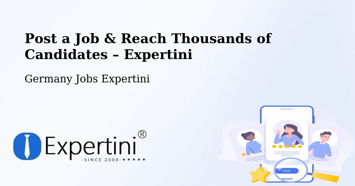 Post a Job in Bad Buchau – Hire the Right Talent - Bad Buchau, Germany Jobs Expertini