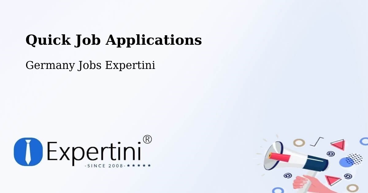 Quick Apply Feature – Bad Buchau - Germany Jobs Expertini