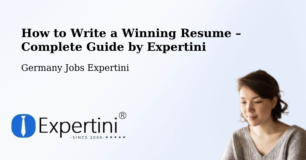Resume Writing Guide for Job Seekers – Bad Buchau - Bad Buchau, Germany Jobs Expertini