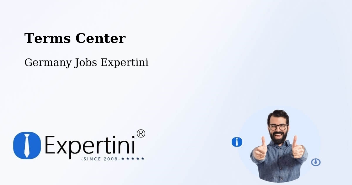 Terms of Service – Bad Buchau - Germany Jobs Expertini